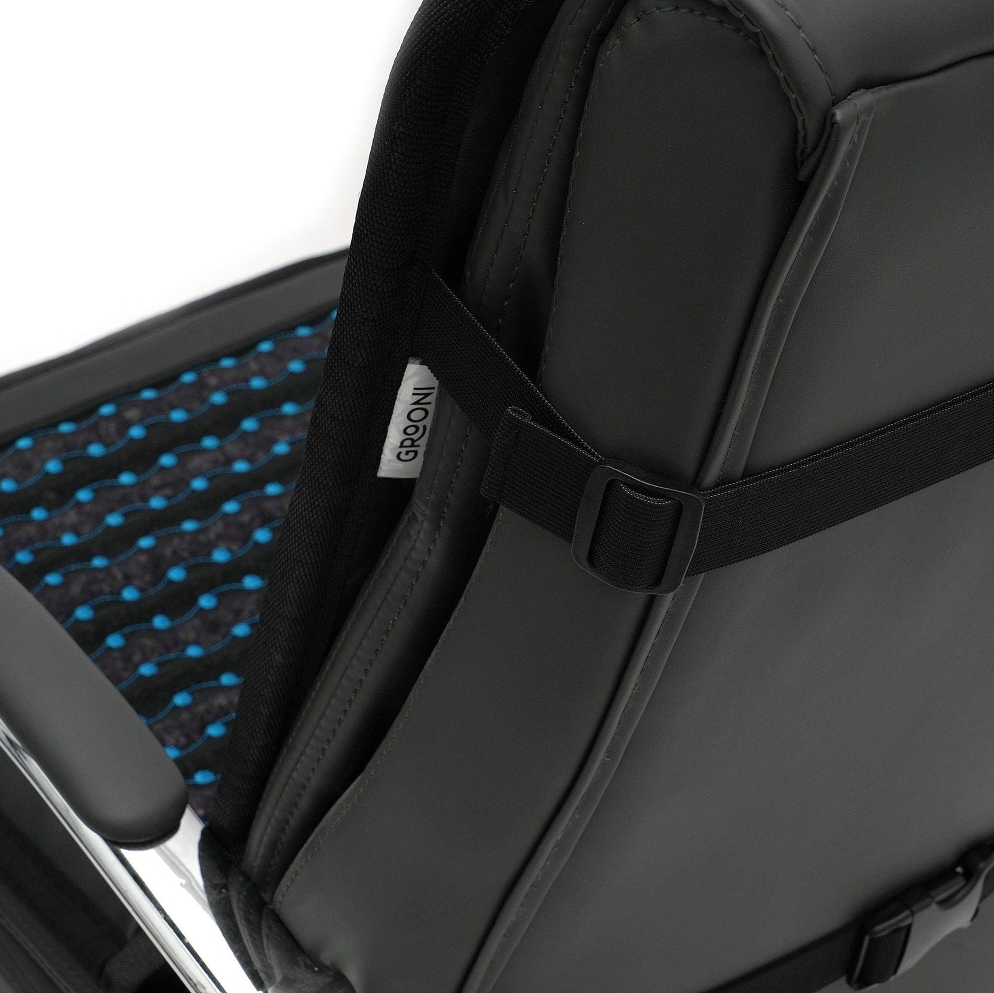 pemf chair mat placed in a chair