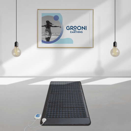 Grooni heating mat in a room with a framed picture