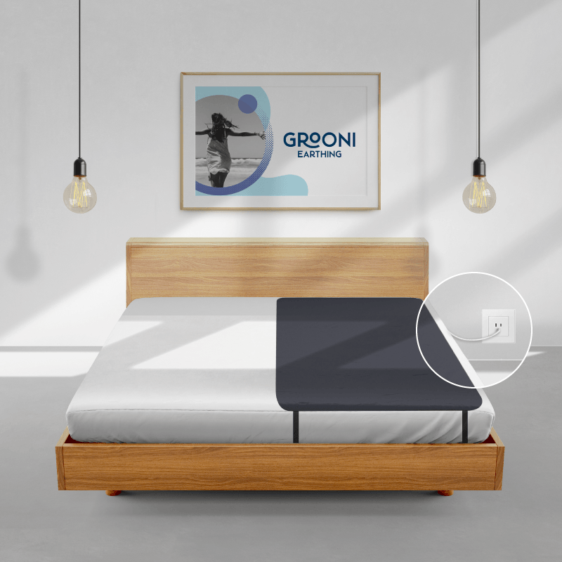 Earthing & Grounding Sleeping Bed Mat Single - Grooni Earthing